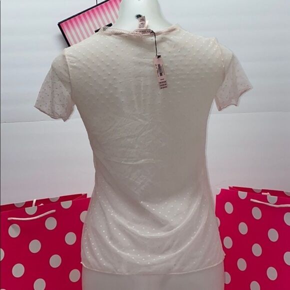 🔥 VICTORIA SECRET TOP See-through sz Xs New - Picture 5 of 7